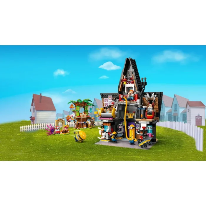 LEGO DESPICABLE ME4 RESEDINTA DE FAMILIE A LUI GRU SI A MINIONILOR 75583 - imagine 17