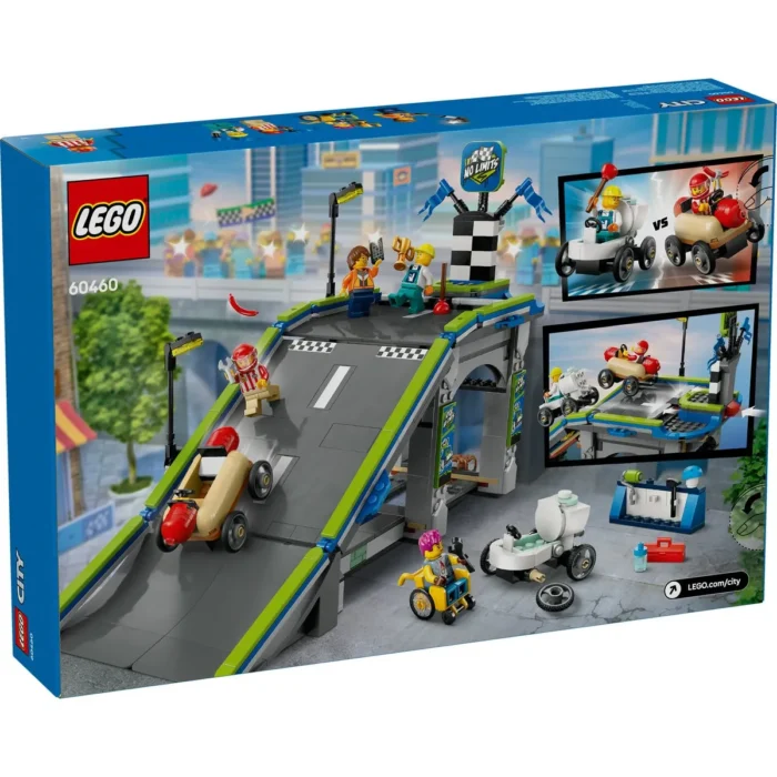 LEGO CITY FARA LIMITE: RAMPA PENTRU CURSE DE MASINI 60460 - imagine 17