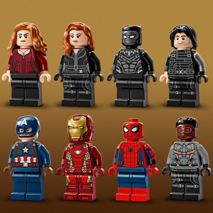 LEGO SUPER HEROES BATALIA DIN CAPTAIN AMERICA: CIVIL WAR 76314 - imagine 9