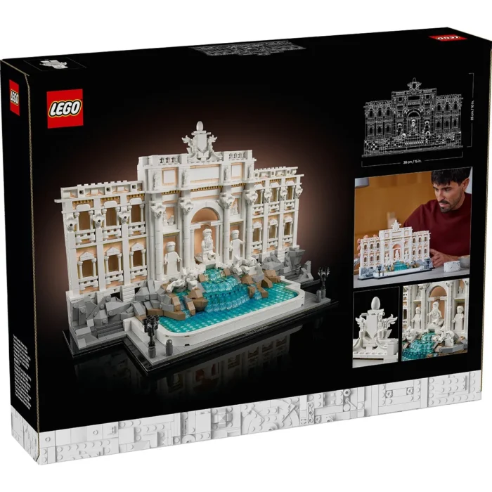 LEGO ARCHITECTURE FANTANA TREVI 21062 - imagine 18