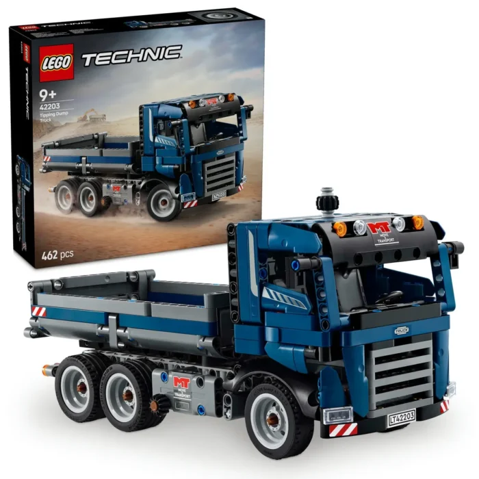 LEGO TECHNIC CAMION CU BENA BASCULANTA 42203 - imagine 18