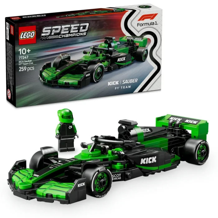 LEGO SPEED CHAMPIONS MASINA DE CURSE F1 KICK SAUBER 77247 - imagine 18