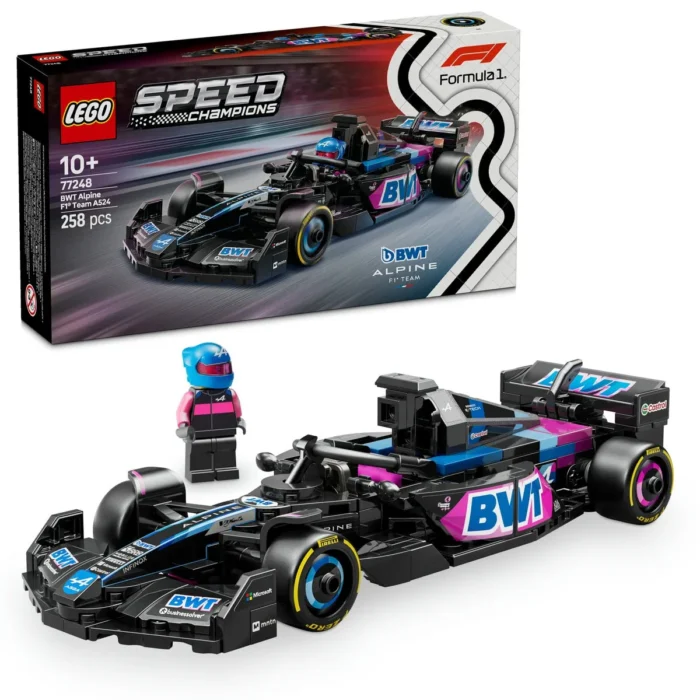 LEGO SPEED CHAMPIONS MASINA DE CURSE F1 BWT ALPINE 77248 - imagine 18