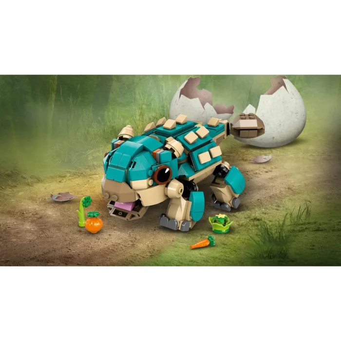 LEGO JURASSIC WORLD BEBELUSA BUMPY ANKYLOSAURUS 76962 - imagine 18