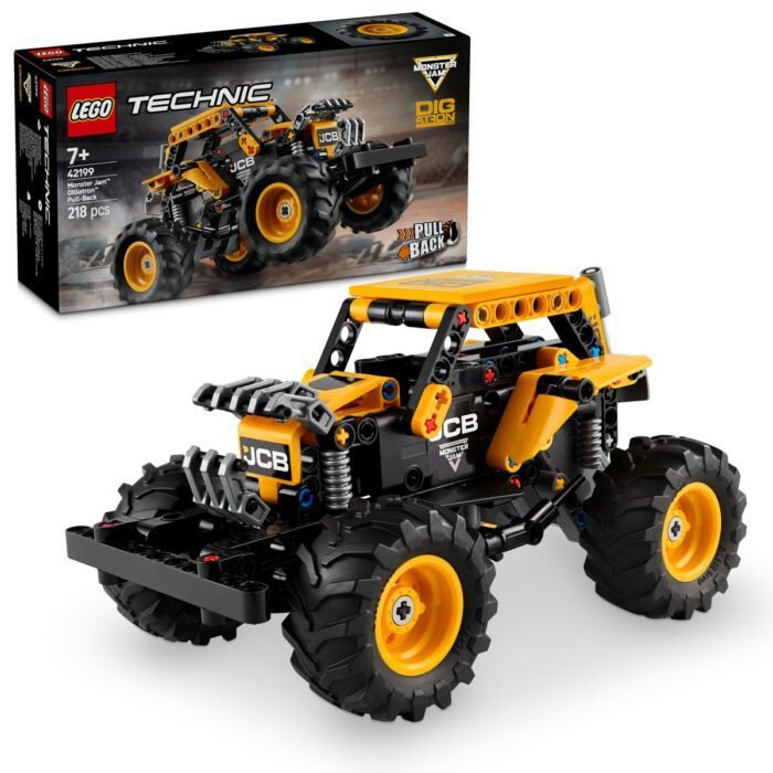 9_LEGO42199 LEGO TECHNIC MONSTER JAM DIGATRON PULL-BACK 42199 - imagine 9