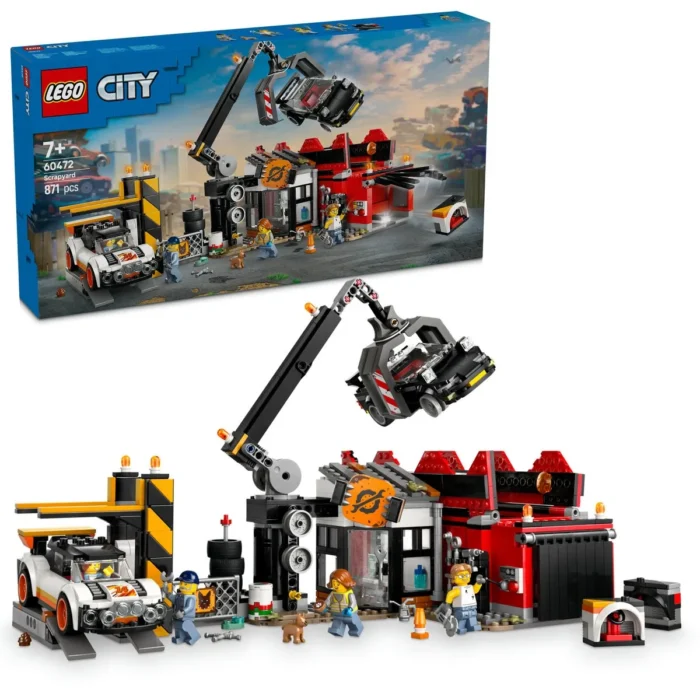 LEGO CITY CIMITIR DE MASINI VECHI 60472 - imagine 18
