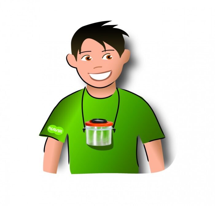 Cutie cu lupa pentru observarea insectelor, Navir - imagine 4