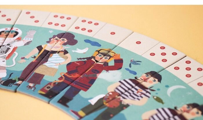 Domino circular Meserii, Londji - imagine 3