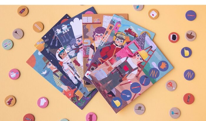 Joc de asociere Loto meserii, Londji - imagine 3