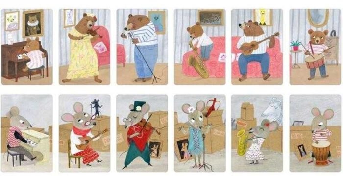 Joc de carti Orchestra fantastica, Londji - imagine 3