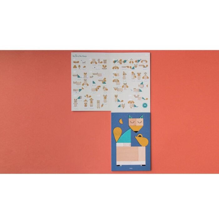 Joc de compozitie Vulpea si soricelul, Londji - imagine 2