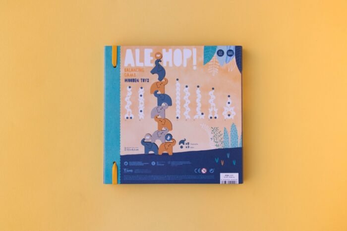 Joc de echilibru Alehop Turnul elefantilor, Londji - imagine 2