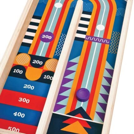 Joc de masa din lemn 2 in 1 Pinball si Ludo, Svoora