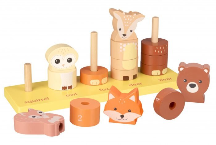 Joc de numarat cu animale, Orange Tree Toys - imagine 2