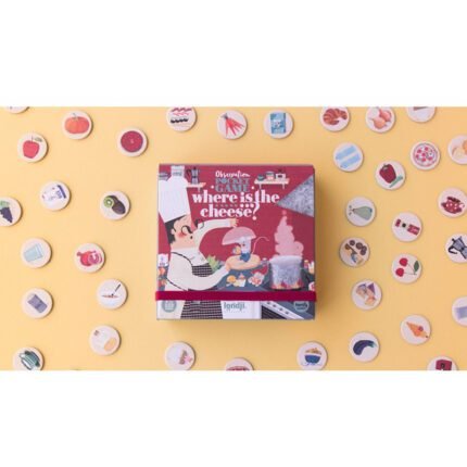 Joc de observatie varianta de buzunar Unde e cascavalul, Londji