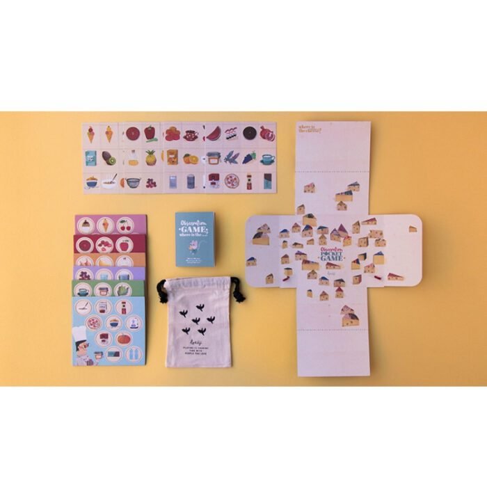 Joc de observatie varianta de buzunar Unde e cascavalul, Londji - imagine 3