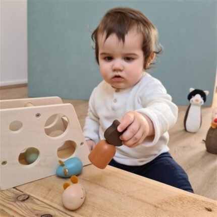 Joc de stivuire Cascavalul, Pisica si soriceii, Egmont Toys