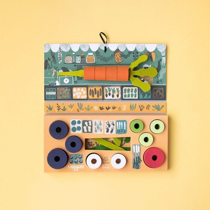 Joc din lemn si fetru Gradina de legume, Londji - imagine 2