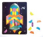 Joc educativ tip mozaic cu forme trapezoidale, Explorare