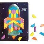 Joc educativ tip mozaic cu forme trapezoidale, Explorare