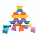 Joc educativ tip mozaic cu forme trapezoidale, Explorare - imagine 4