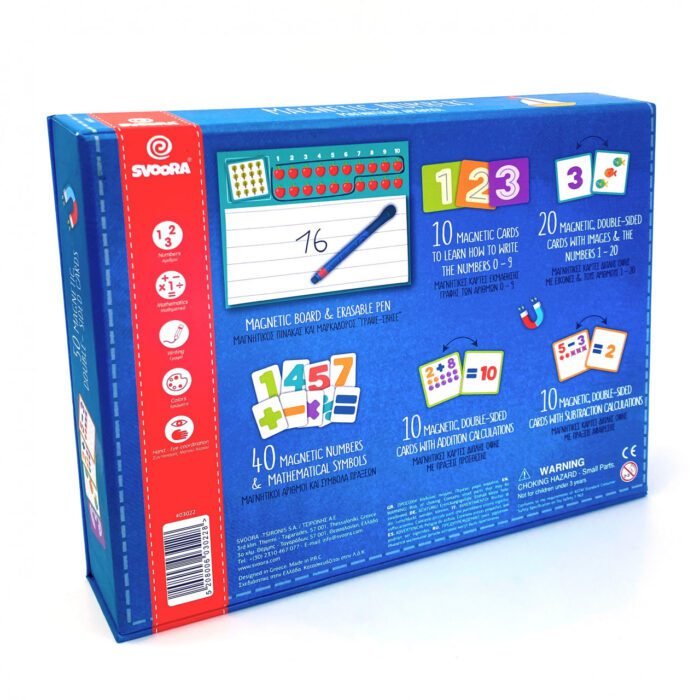 Joc magnetic Invatam sa socotim - imagine 2