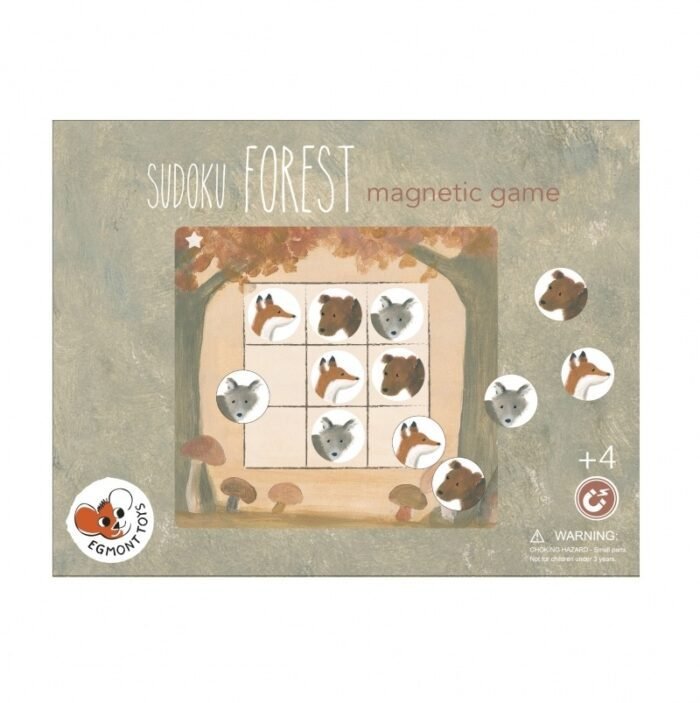 Joc magnetic Sudoku pentru copii, Egmont Toys - imagine 3