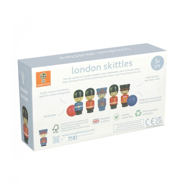 Joc popice figurine londoneze, Orange Tree Toys - imagine 2