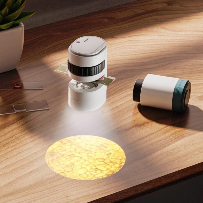 Joc STEM Microscop cu proiector 350, TopBright - imagine 2