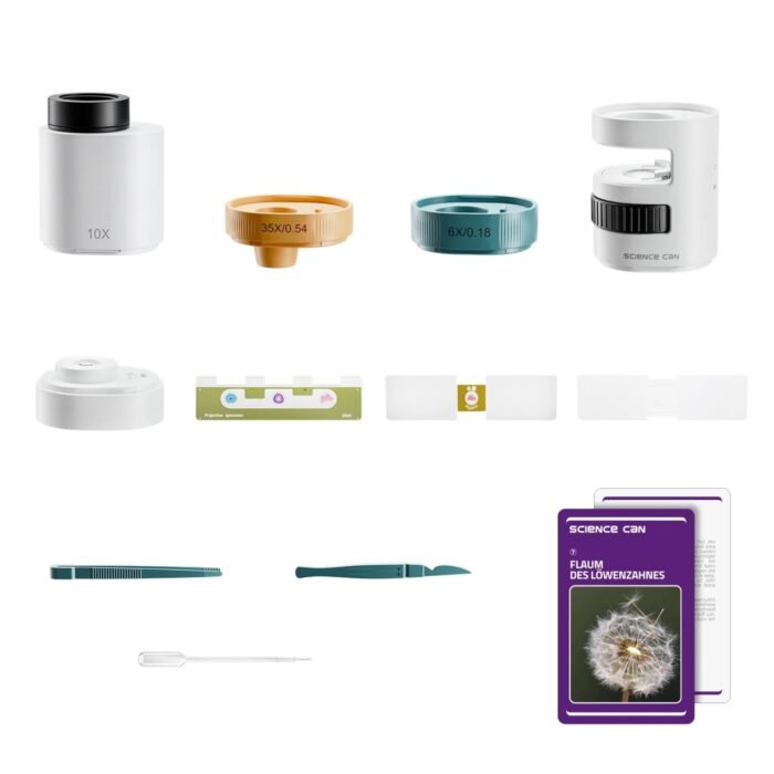 Joc STEM Microscop cu proiector 350, TopBright - imagine 3