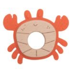 Jucarie bebe Inel de dentitie Crab, Moulin Roty - imagine 3