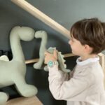 Jucarie crosetata Micul dinozaur Victor, Egmont Toys
