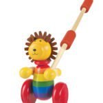 Jucarie de impins leu, Orange Tree Toys