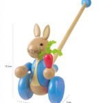 Jucarie de impins Peter Rabbit™, Orange Tree Toys