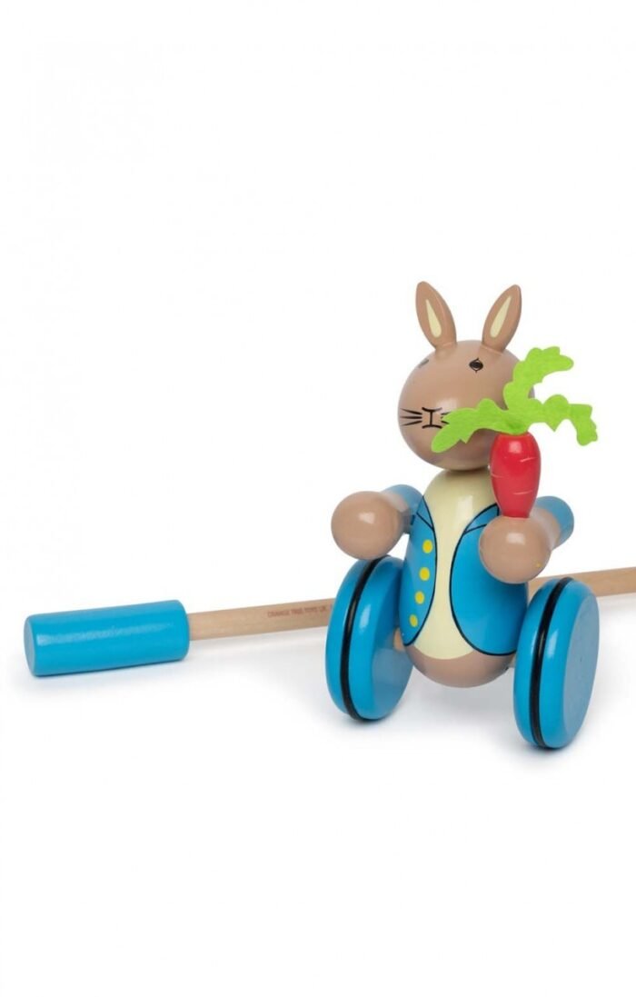 Jucarie de impins Peter Rabbit™, Orange Tree Toys - imagine 3