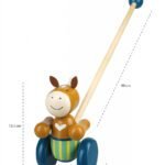 Jucarie de impins ponei, Orange Tree Toys