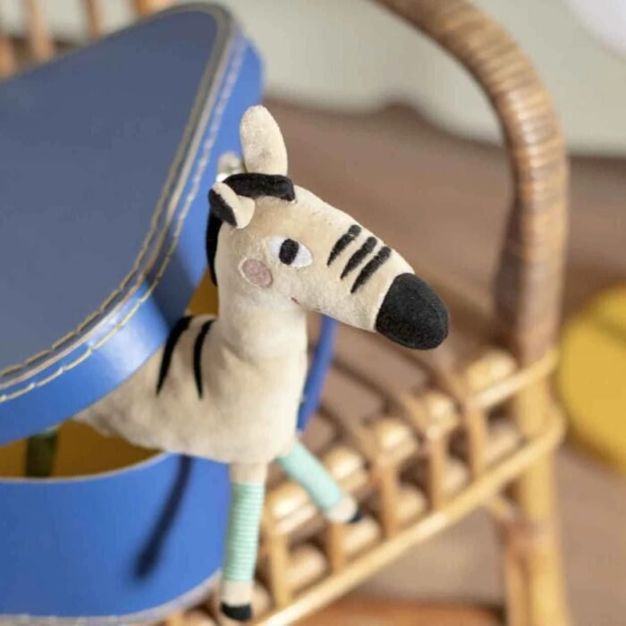 Jucarie textil bebe Zebra, Moulin Roty - imagine 2