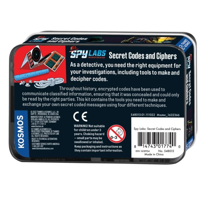 Kit STEM Coduri secrete, Thames & Kosmos - imagine 3