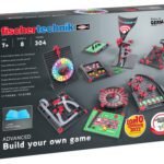 Kit STEM Construieste si joaca 8 jocuri, Fischertechnik