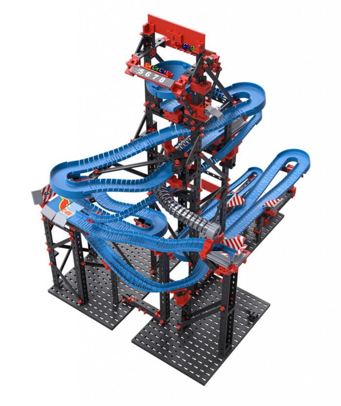 Kit STEM Cursa cu bile metalice, Fischertechnik - imagine 3