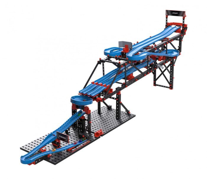 Kit STEM Cursa cu bile metalice, Fischertechnik - imagine 4