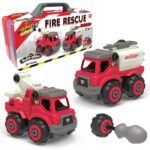 Kit STEM de construit Masini de interventie 2 in 1 - imagine 2