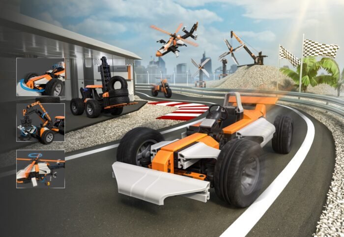 Kit STEM de construit si explorat Universal Max, Fischertechnik - imagine 2