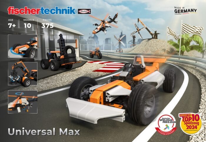 Kit STEM de construit si explorat Universal Max, Fischertechnik - imagine 4