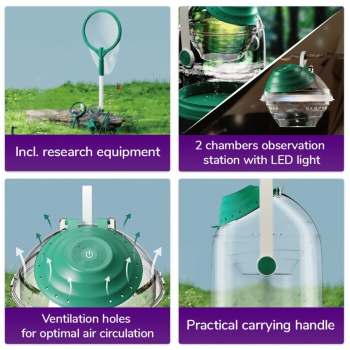 Kit STEM de explorare a insectelor și a lumii acvatice, TopBright - imagine 2