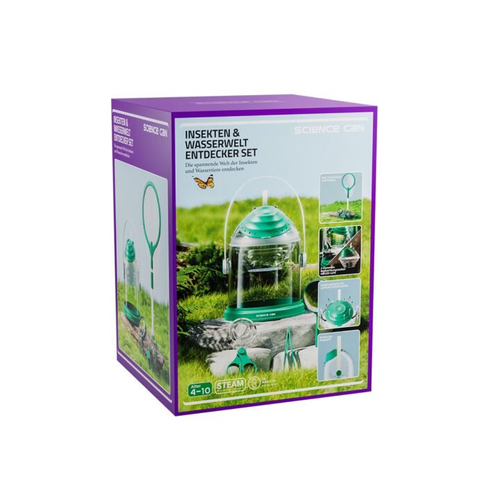 Kit STEM de explorare a insectelor și a lumii acvatice, TopBright - imagine 4