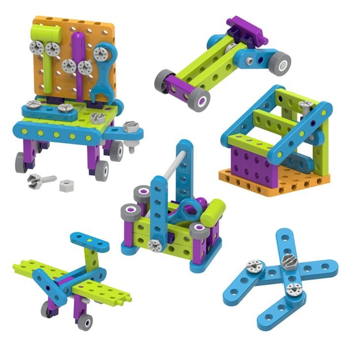 Kit STEM Primii pasi Unelte si constructii, Thames & Kosmos - imagine 4