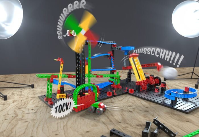 Kit STEM Reactii in lant, Fischertechnik - imagine 3