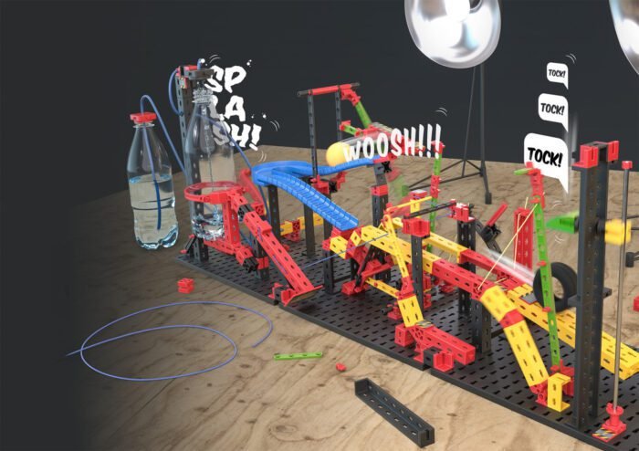 Kit STEM Reactii in lant traznite, Fischertechnik - imagine 3