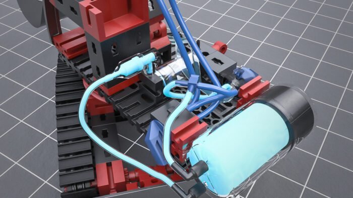 Kit STEM Sisteme pneumatice, Fischertechnik - imagine 4